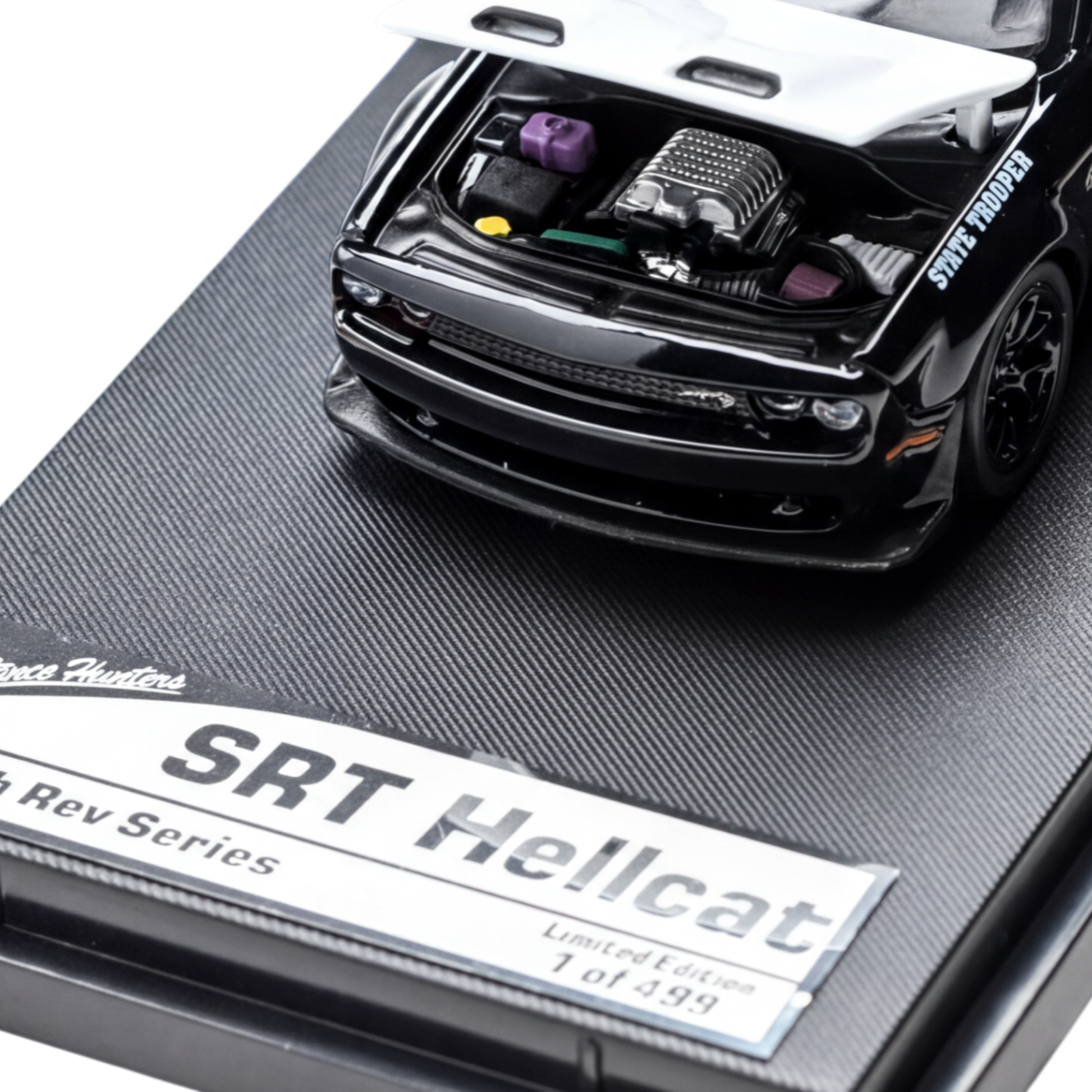 (Pre-Order) Stance Hunters Dodge Challenger Hellcat - Texas Trooper 1:64 - Image 5