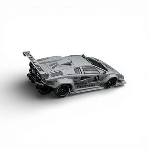 (Pre-Order) TopArt LBWK Countach - Combat Grey 1:64 - Image 1