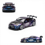(Pre-Order) TPC LBWK GTR35 Custom - Midnight Blue Chameleon 1:64 - Image 1