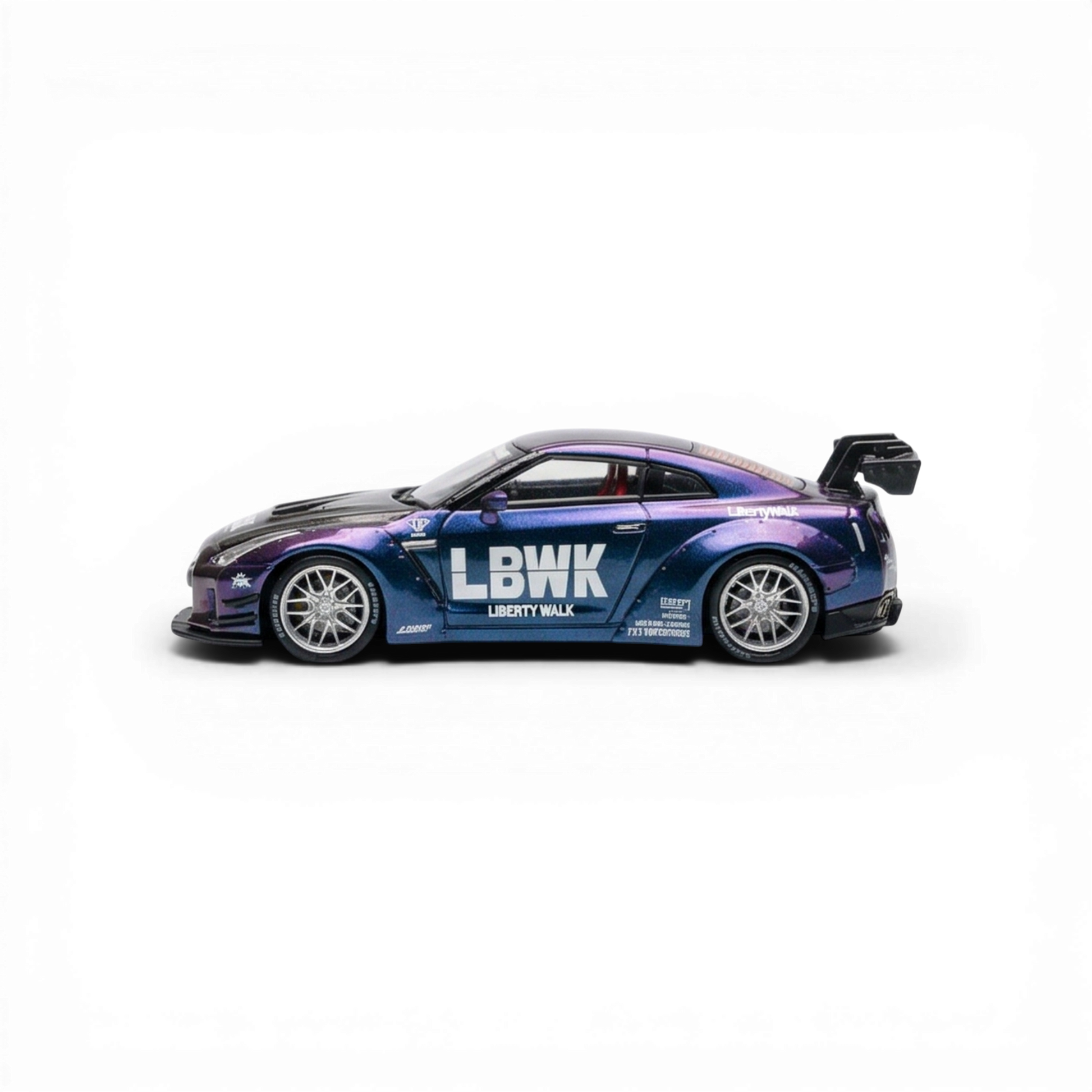 (Pre-Order) TPC LBWK GTR35 Custom - Midnight Blue Chameleon 1:64 - Image 2
