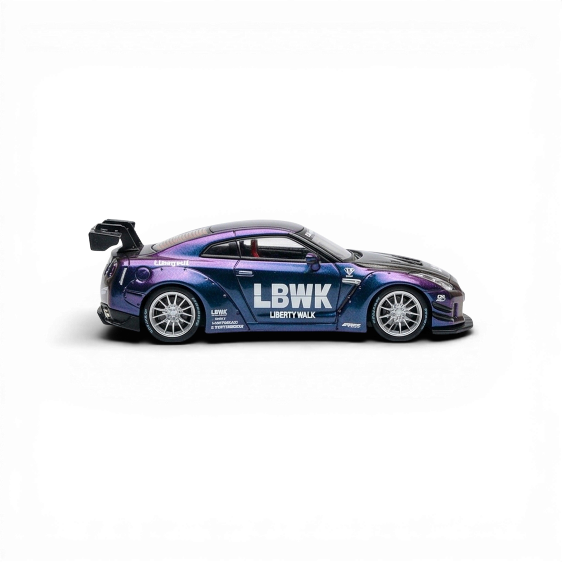 (Pre-Order) TPC LBWK GTR35 Custom - Midnight Blue Chameleon 1:64 - Image 3