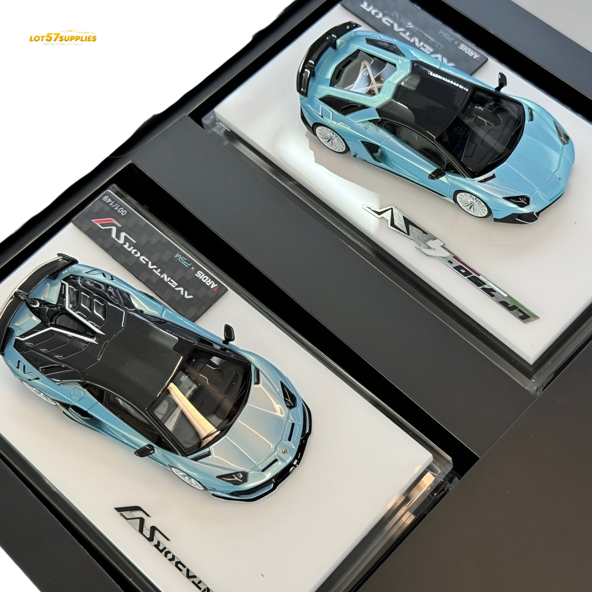 Tardis Lamborghini Aventador SVJ 1:64 Diecast | LOT57 Supplies Tardis Lamborghini Aventador SVJ 1:64 Diecast | LOT57 Supplies