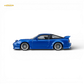 Microturbo Nissan 180SX Type X Metallic Blue 1:64 Diecast Model