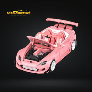 Microturbo Custom S2000 Rocket Bunny Valentine's Pink 1:64