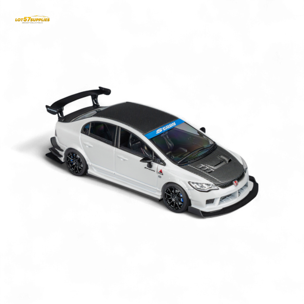 Modèle réduit Honda - Civic Type-r Fd2 With Engine And Accessories 2007 Modèle réduit Honda - Civic Type-r Fd2 With Engine And Accessories 2007