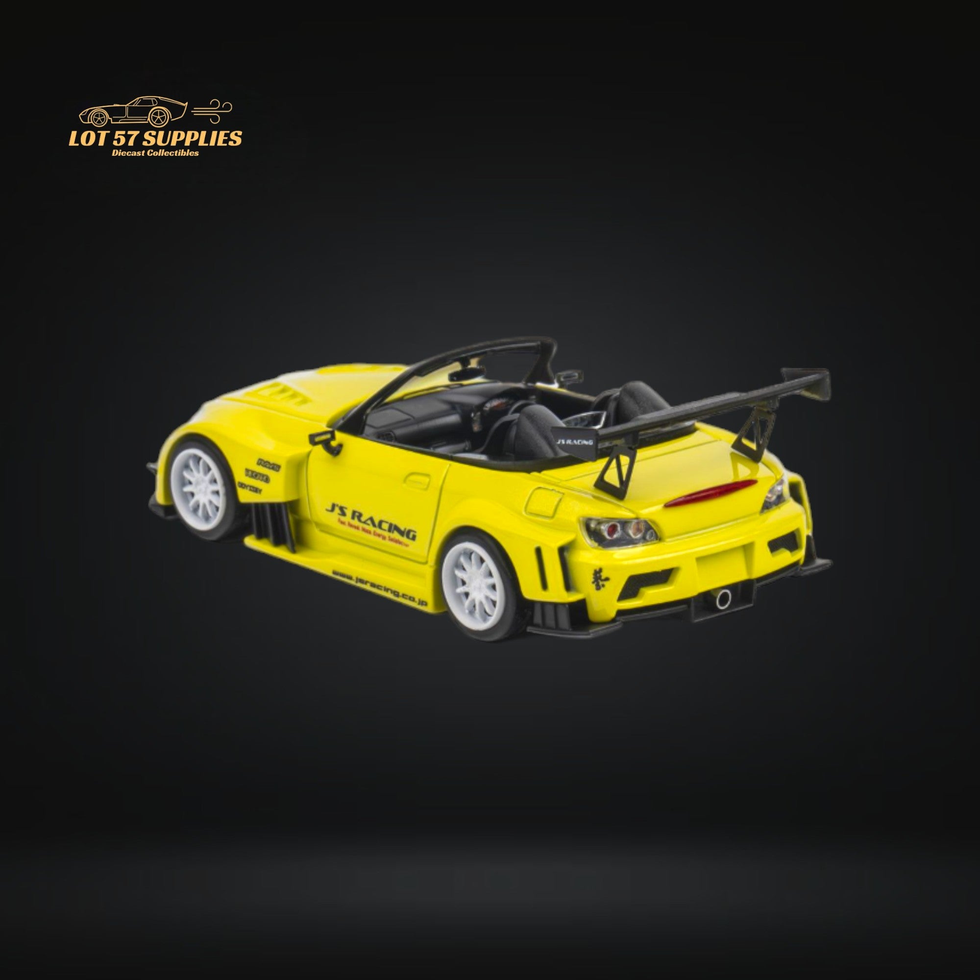 Microturbo Honda S2000 JS Racing Custom in Indy Yellow Pearl