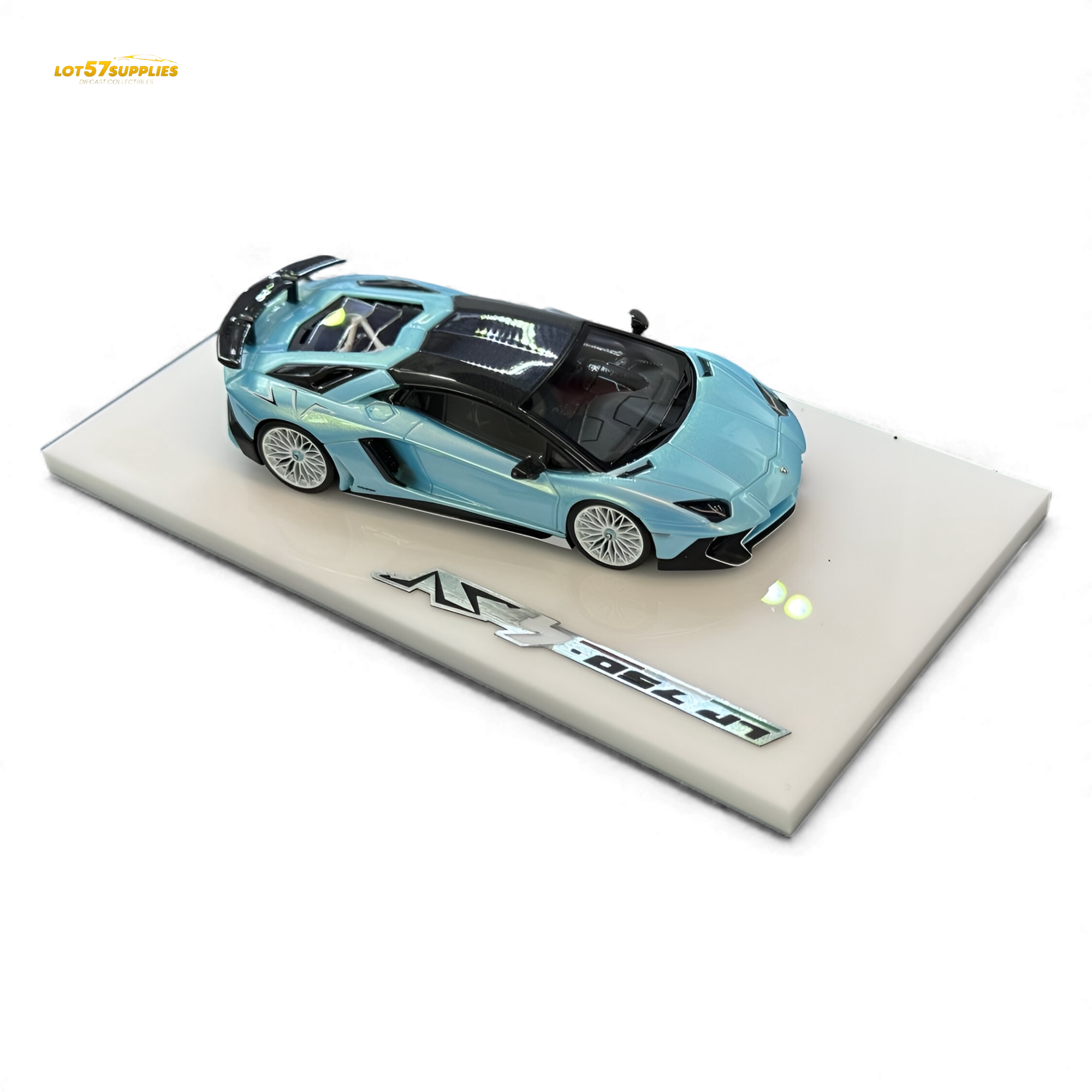 Tardis Lamborghini Aventador SVJ 1:64 Diecast | LOT57 Supplies Tardis Lamborghini Aventador SVJ 1:64 Diecast | LOT57 Supplies