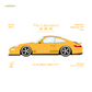 (Pre-Order) The Laboratory x ZONZO Porsche 997 Indecent - Racing Yellow 1:64