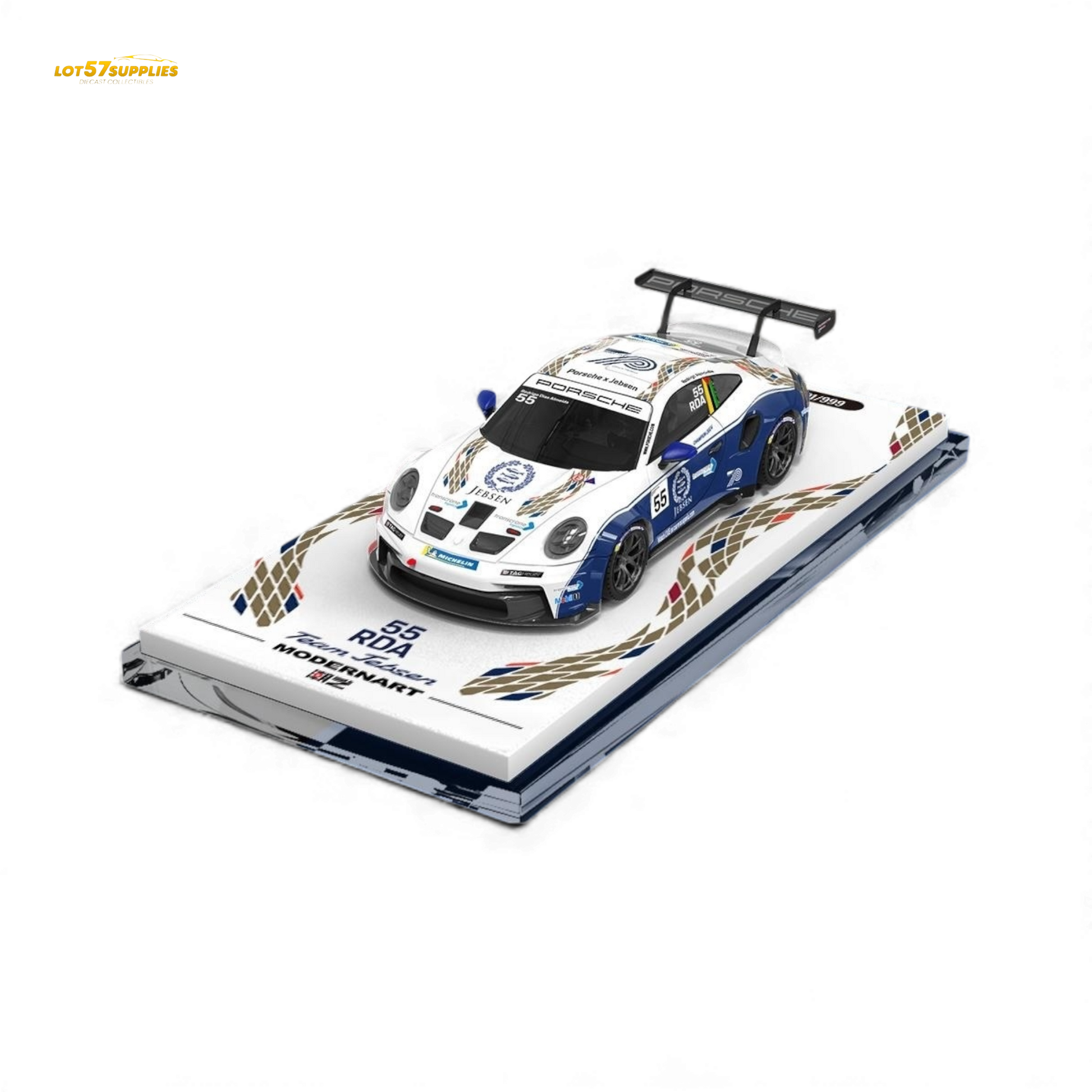 ModernArt Porsche 911 GT3 Carrera Cup 1:64 Diecast Model