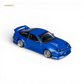 Microturbo Nissan 180SX Type X Metallic Blue 1:64 Diecast Model