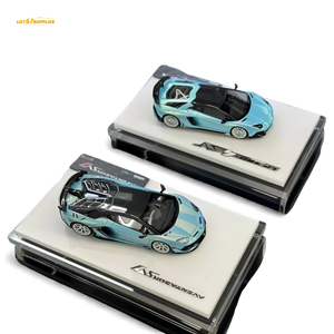 Tardis 1:64 Far Peak Blue Charm Gold Double Car Set (SVJ + LP750SV)