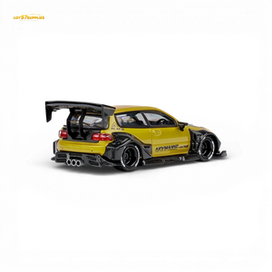 (Pre-Order) DCM Kevmannz Civic EG Ver.1 - Gold Carbon Fiber Short Tail 1:64