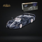 BBR64 Maserati MC12 Stradale Blue Metallic w/ Stripe 1:64 BBRDIE6416