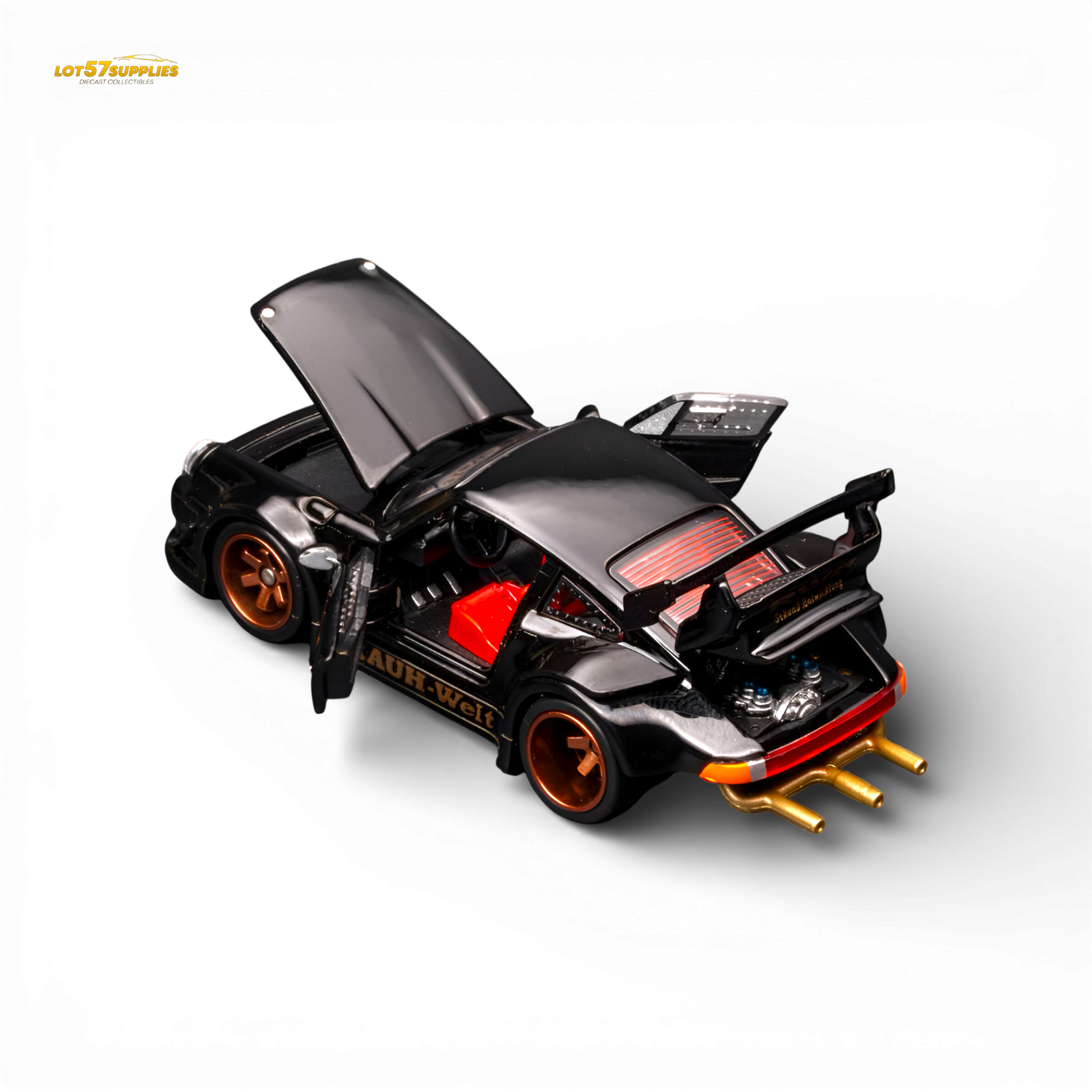 Pre-Order) FG RWB930 Fully Open - Black 1:64