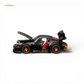 FG RWB930 Fully Open - Black 1:64 Diecast Model Car