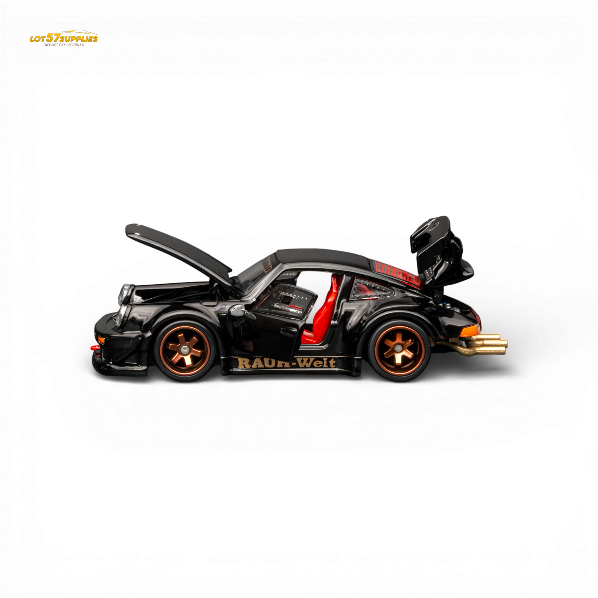Pre-Order) FG RWB930 Fully Open - Black 1:64