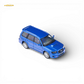Fiberrun Subaru Forester SG9 Blue 1:64 Scale Diecast Model Side Profile