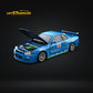 (Pre-Order) Cool Art Skyline R34 Blue #92 Ordinary 1:64