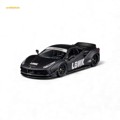 CM Model Ferrari 488 LB Works Black 1:64 Diecast Model