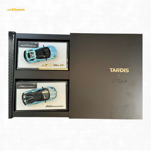 Tardis 1:64 Far Peak Blue Charm Gold Double Car Set (SVJ + LP750SV)