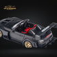 Microturbo Honda S2000 JS Racing Custom in Matte Black 1:64 MT6408A2