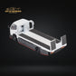 MicroTurbo HINO 300 Custom Flatbed Truck in White 1:64 MT6405A6