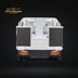 MicroTurbo HINO 300 Custom Flatbed Truck in White 1:64 MT6405A6