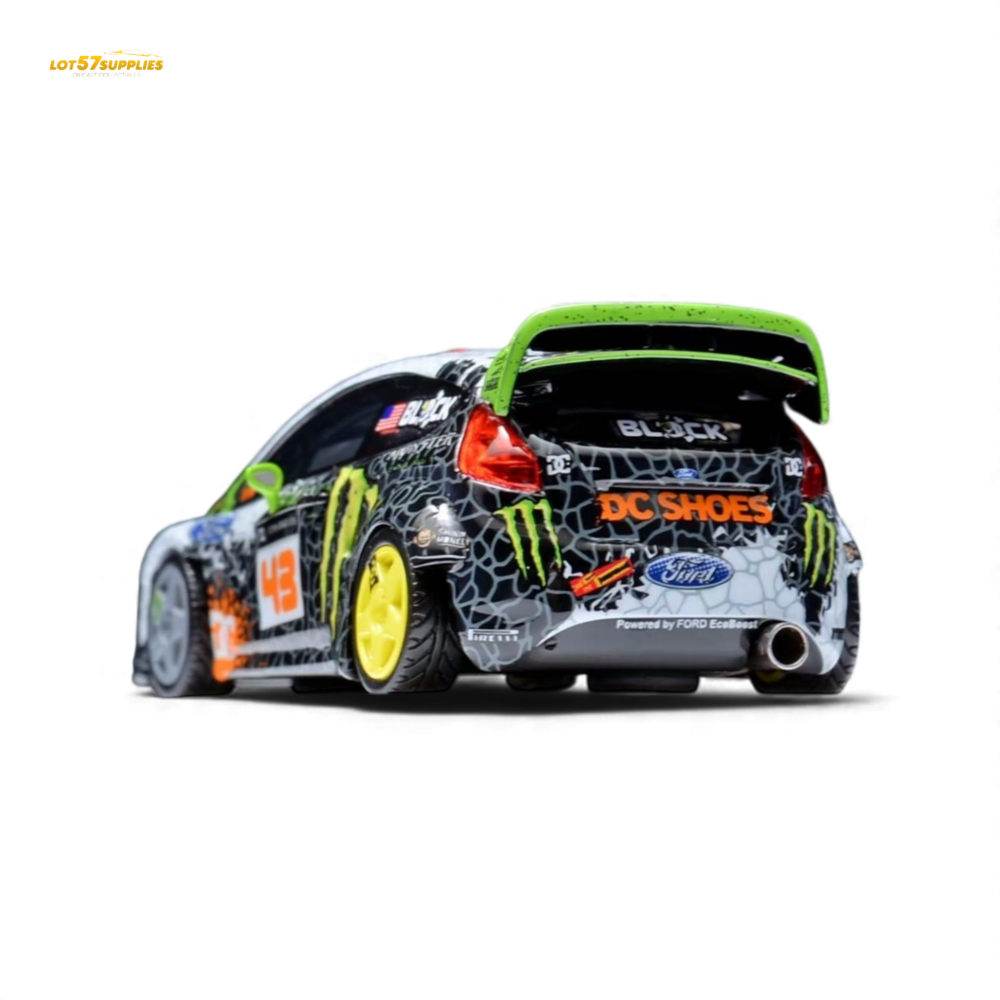 Minicraftsman Ken Block Ford Fiesta Gymkhana Livery 1:64 Diecast Model