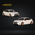 MOTORHELIX Honda Civic Type R FL5 Championship White With MF10 Wheels 1:64