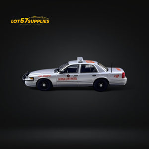 Rollin Ford Crown Victoria Georgia State Trooper Police Car 1:64