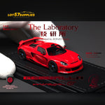 The Laboratory X ZONZO Gemballa Mirage GT RED 1:64 Resin