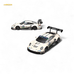 Star Race Porsche 911 GT3 Racing Milky White No.288 Diecast Model