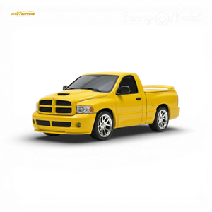 (Pre-Order) Funny Model 2004 Dodge RAM SRT-10 - Yellow Fever 1:64