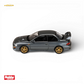 Hobby Japan Subaru Impreza WRX Type R STI Cool Gray 1:64 Scale Diecast Model Side Profile