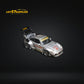 (Pre-Order) Street Weapon Porsche RWB 993 Double Exhaust Heavenly Livery Higher Tail 1:64