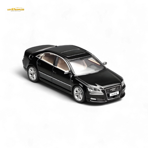 (Pre-Order) Motorhelix 2008 Audi S8 D3 - Brilliant Black 1:64