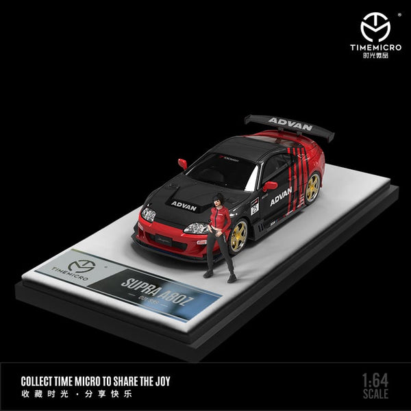 TimeMicro Toyota Supra (A80Z) ADVAN Livery 1:64