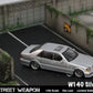 (Pre-Order) Street Weapon Mercedes-Benz W140 in Silver 1:64