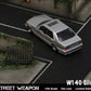 (Pre-Order) Street Weapon Mercedes-Benz W140 in Silver 1:64