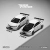 Mini Station Honda Civic FD2 White Widebody 1:64