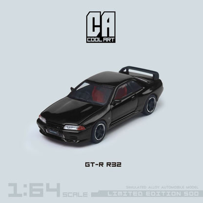 Cool ART Nissan Skyline GT-R R32 With Openable Hood 1:64(Pre-Order) Cool ART Nissan Skyline GT-R R32 With Openable Hood 1:64
