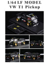 (Pre-Order) LF Model Volkswagen T1 Pick Up with Surfboards Monster/Spoon Sports/Redbull 1:64