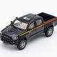 (Pre-Order) GCD Toyota TACOMA Pickup Truck Black Bull Pattern With Granty Spot Lights 1:64
