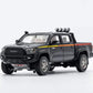 (Pre-Order) GCD Toyota TACOMA Pickup Truck Black Bull Pattern With Granty Spot Lights 1:64