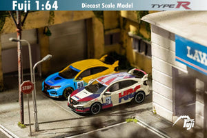 (Pre-Order) Fuji Honda Civic Type R FK8 Spoon Livery OR HRC #271 1:64