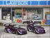 (Pre-Order) Street Weapon Porsche RWB 993 PURPLE ARMY GIRL 1:64