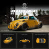 (Pre-Order) TimeMicro Volkswagen Beetle RWB Yellow 1:64