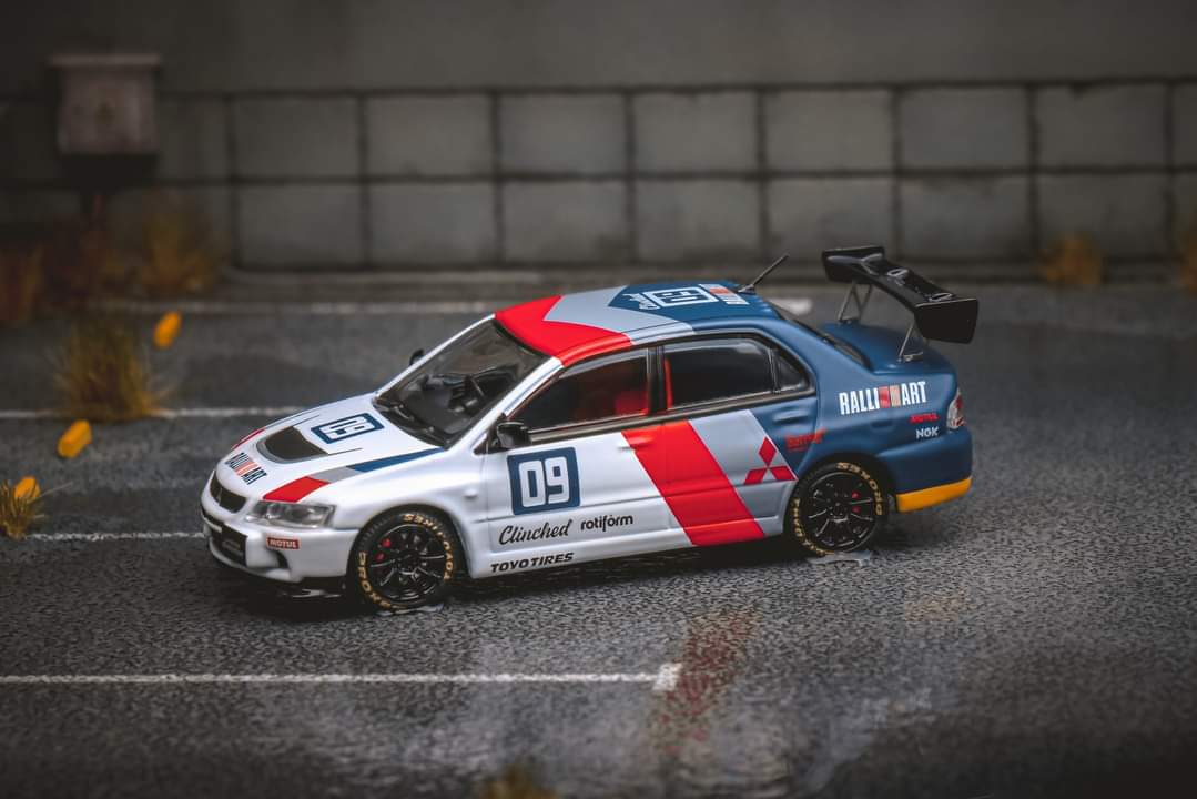 (Pre-Order) Speed GT Mitsubishi EVOLUTION 9 #09 Ralliart 1:64 Limited to 500 PCS