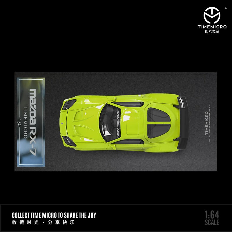 (Pre-Order) TimeMicro Mazda RX-7 VeilSide BLACK / GREEN / WHITE 1:64