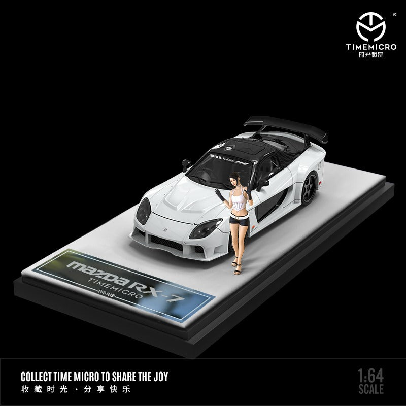(Pre-Order) TimeMicro Mazda RX-7 VeilSide BLACK / GREEN / WHITE 1:64